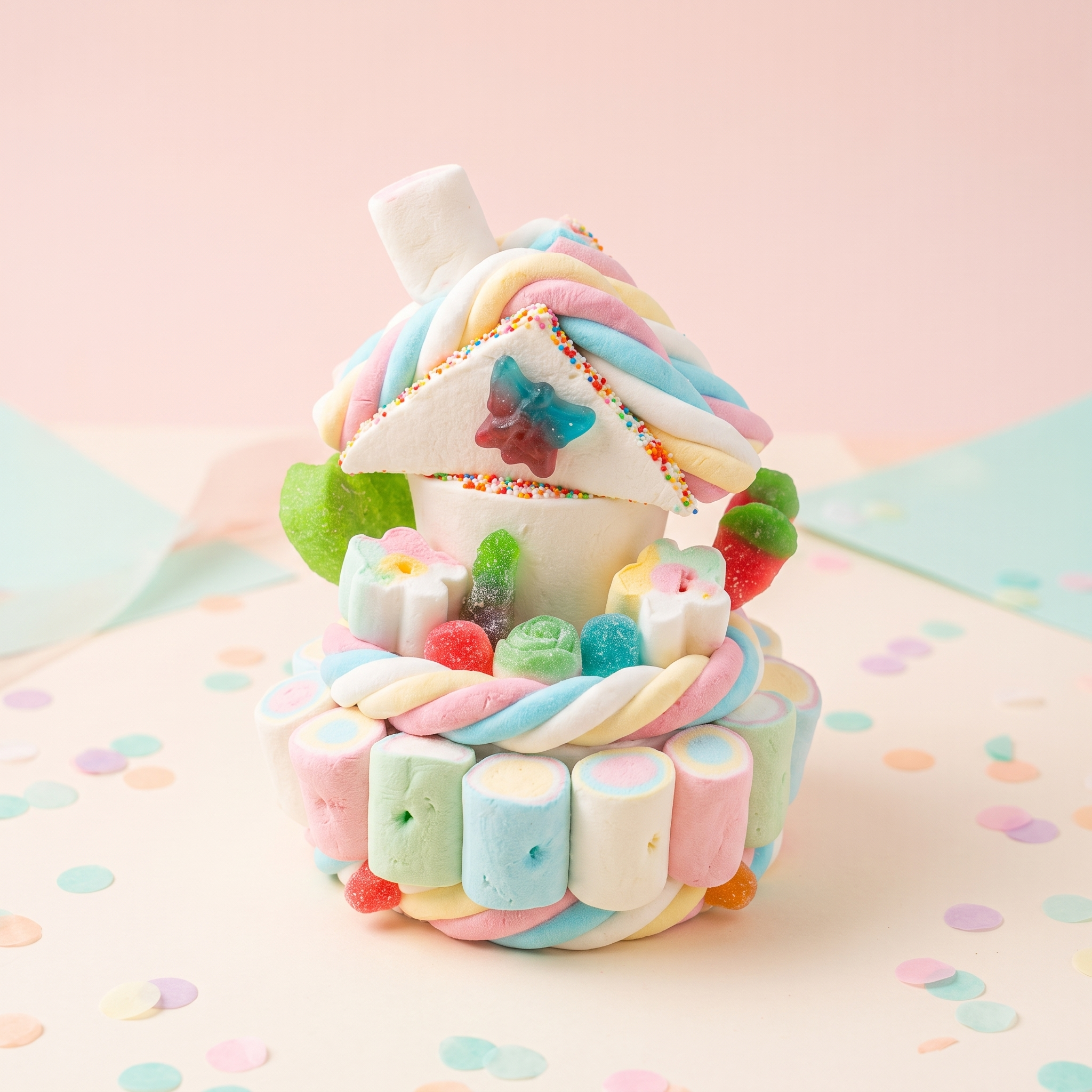 Casita de chuches sin gluten para cumpleaños y regalo – Happy Chuches