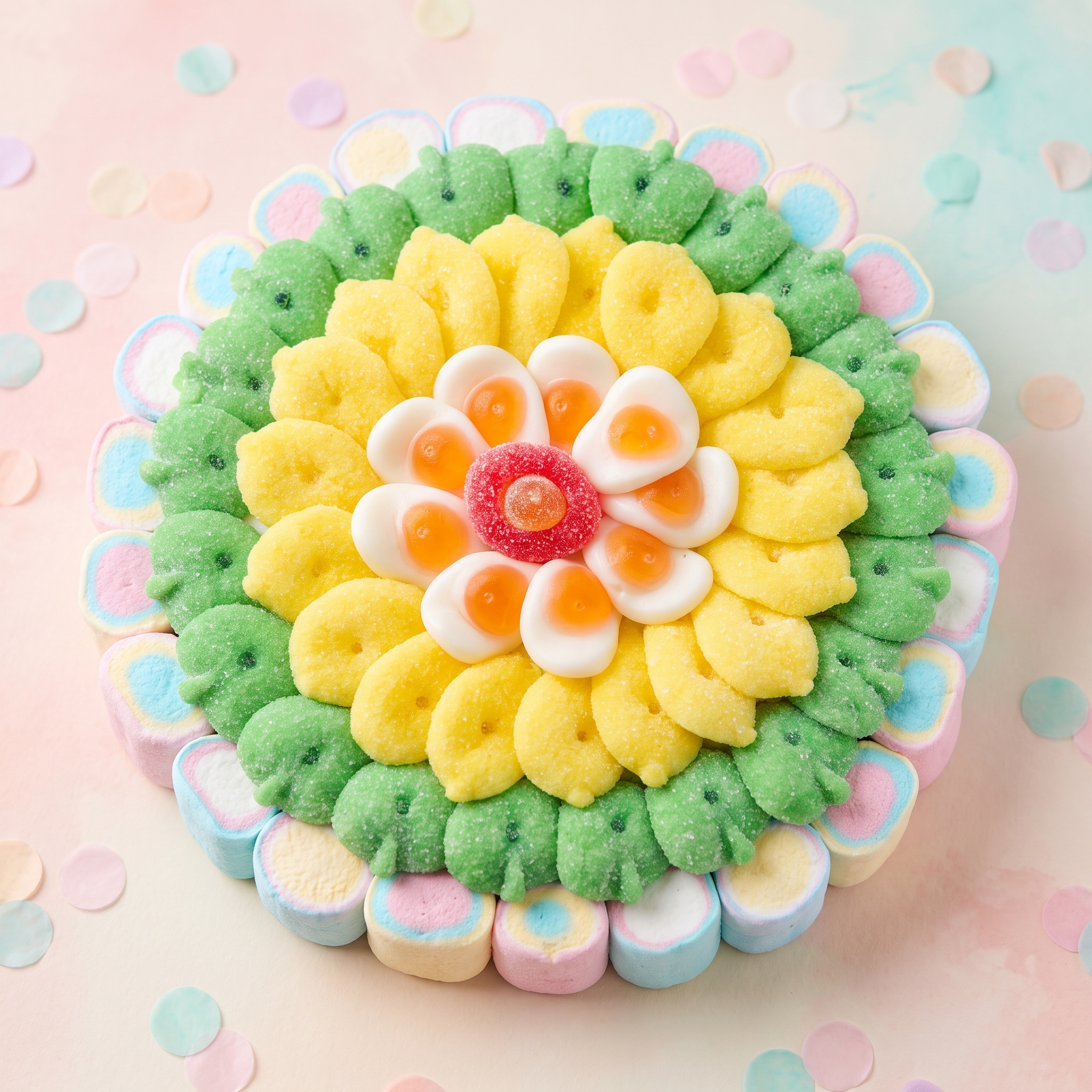 Detalle de las chuches de la tarta pequeña – Happy Chuches