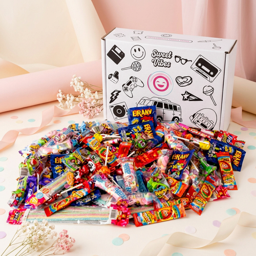 Bolsa de 220 chuches surtidas para piñata y cumpleaños, sin gluten y sin lactosa – La Casa de los Deseos